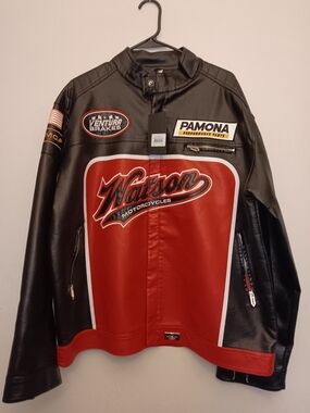 Watson Performance Jacket - Black & Red
